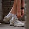 New Balance NB 452 Cushioned Slip Resistant Low Top Chunky Sneakers Women's Greige pz-2733189288396329819 - фото 621953