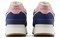 New Balance NB 574+ Slip Resistant Low Top Running Shoes Women's Blue White Pink WL574ZCB - фото 621969