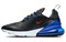 Nike Air Max 270 'Black Hyper Royal' DC0957-001 - фото 623085