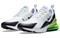 Nike Air Max 270 White Black Volt DC0957-100 - фото 623155