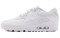 Nike Air Max 90 Triple White Men's 537384-111 - фото 623357