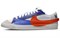 Nike Blazer Low 77 Jumbo Deep Royal Safety Orange DV9122-181 - фото 624821