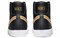 Nike Blazer Mid 77 Essential Black Metallic Gold Women's DH0070-001 - фото 624866