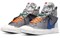 Nike Blazer Mid Readymade White Grey Friends And Family CZ3589-002 - фото 624922