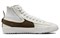 Nike Blazer Slip Resistant Cushioning Abrasion Resistant Mid Top Skateboard Shoes White FB3356-100 - фото 624931