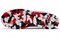 Nike Court Vision Low Swoosh Print Red DM7588-100 - фото 625158