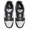 Nike Dunk Anti Slip Wear Resistant Low Top Skateboard Shoes Men's Black White IB3079-100 - фото 625281