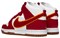 Nike Dunk High Chenille Swoosh White Gym Red DR8805-101 - фото 625326