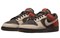 Nike Dunk 'Red Panda' Cushioning Wear Resistant Low Top Skateboard Shoes Men's Gray White Red pz--7390343859042206694 - фото 625475