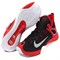 Nike Hyperrev Shock Absorbers With Slip Resistant Features Low Top Basketball Shoes Men's Black White Red 705371-006 - фото 625893
