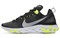 Nike React Element 55 Black Wolf Grey Volt BQ6166-001 - фото 627417