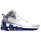 Nike Shox VC III Cushioning Slip Resistant And Abrasion Resistant Mid Top Basketball Shoes Men's White Silver Blue pz--8409895810459473892 - фото 628260