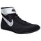 Nike SpeedSweep 7 Anti Slip Wear Resistant High Top Training Shoes Men's Black Silver 366683-004 - фото 628287
