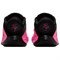 Nike A'One Anti Slip Wear Resistant Low Top Basketball Shoes Women's Pink Black FZ8606-001 - фото 628865