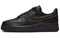 Nike Air Force 1 Low Black Gold Swoosh Women's AO2132-005 - фото 629026