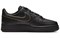 Nike Air Force 1 Low Black Gold Swoosh Women's AO2132-005 - фото 629027