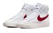 Nike Blazer Mid '77 White Light Smoke Grey Phantom Gym Red GS DH9700-100 - фото 630966