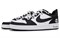 Nike Court Borough 2 Non slip Lightweight Low Top Skateboard Shoes GS Black White pz--3502985794812813503 - фото 631085