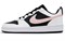 Nike Court Borough Non slip Lightweight Low Top Skateboard Shoes GS White Pink pz-7262527149052573333 - фото 631112