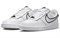 Nike Court Vision Low Premium 'White Black' Women's FZ0637-100 - фото 631265