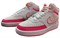 Nike Court Vision Mid Shoes For White/Pink Women's DD8494-181 - фото 631304
