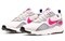 Nike Cushioning Anti Slip And Wear Resistant Low Top Casual Running Shoes Women's Gray White Pink 882267-106 - фото 631325