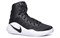 Nike Hyperdunk 2016 Cushioning Slip Resistant Mid Top Performance Basketball Shoes Women's Black White 844391-001 - фото 631837