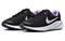 Nike Revolution 7 Black White Daybreak Lilac Bloom Women's FB2208-009 - фото 632620