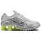 Nike Shox R4 White Metallic Silver Volt Women's AR3565-102 - фото 632742