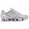 Nike Shox TL Series Anti Slip Wear Resistant Low Top Casual Running Shoes Women's White Purple AR3566-104 - фото 632758